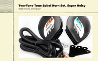 Waterproof 12V horn for vehicles