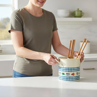 Chopstick Storage Bucket Drainable Divided Utensil Holder Easy to Clean Flatware Ventilated Rack for Kitchen Countertop