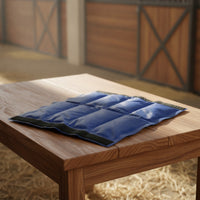 Cooling Horse Leg Wrap Reusable Equine Ice Pack Blue Cooling Insert Ice Insert for Horses, Stable