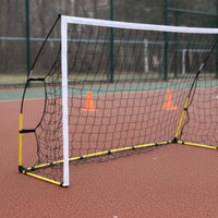 Foldable Design Kids Soccer Training Goal Easy Assembly Folding Soccer Net Stable Frame Sports Equipment Long-Lasting for Young Athletes, Outdoor, Indoor