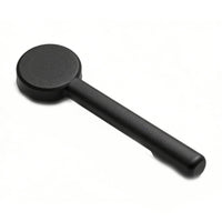 Textured Extended Switch Lever Matte Long-Handle Switch Ergonomic Grinder Handle Sturdy for Coffee Enthusiasts