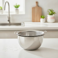 Stainless Steel Strainer with Side Handles Long-Lasting for Cooking