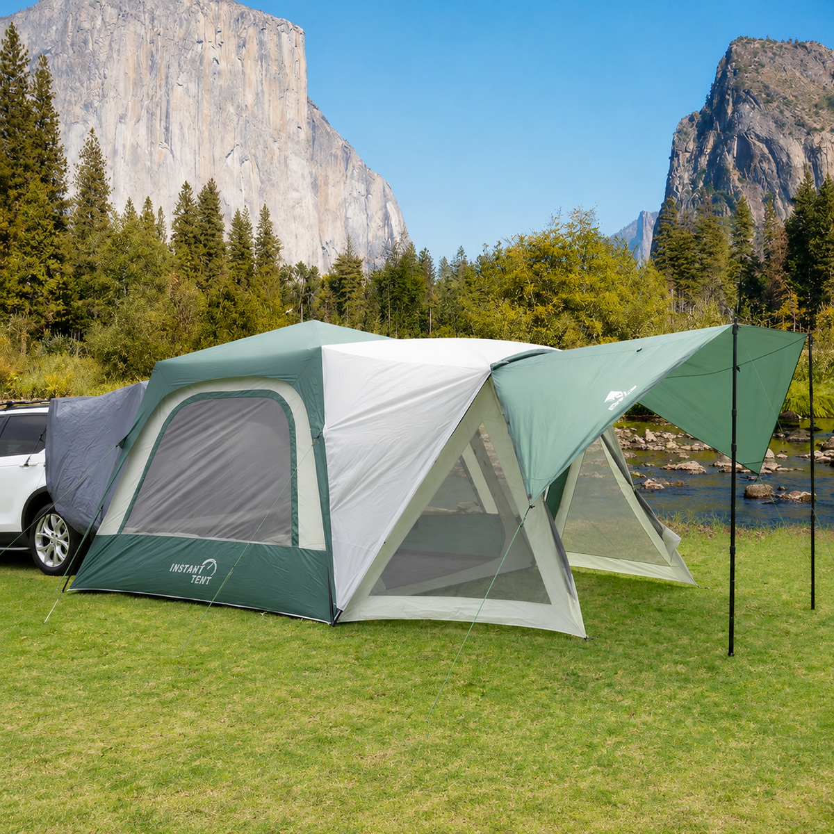 SUV tailgate tent