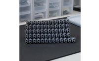 10 Pieces Conductive Rubber Strip Black Computer Parts Long Narrow