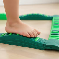 Tactile Sensory Balance Training Board Anti-Slip Balance Path with Textured Surface Indoor Jumping Blocks for Classroom