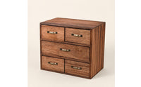 Wooden Desktop Organizer Tabletop Desktop Drawer Organizer Vintage Wooden Drawer Cabinet for Office Desk