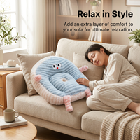 Cute Cartoon Animal Seat Cushion, Thickened Tatami Sitting Pillow, Soft Throw Pillow Children, Novel - Image 6