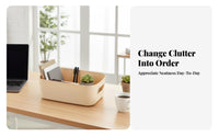 Rectangular Utility Basket Easy to Clean Organizer container Set Multiple Sizes