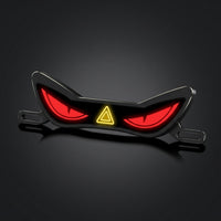 LED License Plate Light with Eye Design Decorative Motorcycle License Plate Light Slim Lighting Compact for Motorcyclists, Night Riding