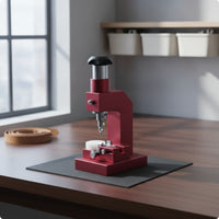 Manual Strap Punching Press Heavy Duty Wristband Punch Tool Belt Hole Punching Tool with Bench Top Base for Watchmakers, Jewelers, Workshops
