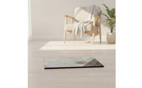 Airplane Display Base with Taxiway Wooden Airport Apron Display Board Printed Aircraft Model Stand for Desktop