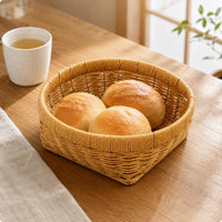 Rattan Basket Serving Bread Basket Multipurpose