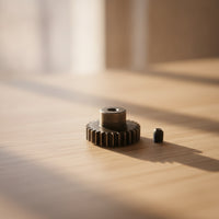 RC Drive Gear with Set Screw Steel Pinion Gear Set with Screws Machined Secure Fit for Hobbyists