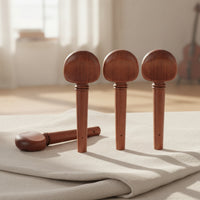 4 Pieces Rosewood Cello Pegs Wooden String Instrument Fittings Hardware for Cellists