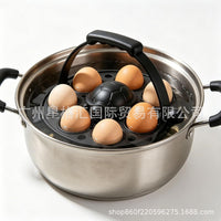 跨境新品Multifunctional Egg Holder三合一多功能煮蛋架家居工具