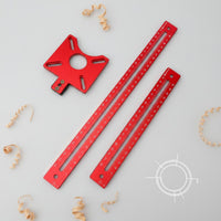 Aluminum Router Compass Multi-Function Wood Trimmer Circle Guide for Woodworkers