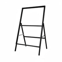 Display Board Outdoor Stand, Freestanding Poster Rack, Foldable, Double-Sided, For Recruitment, Shop