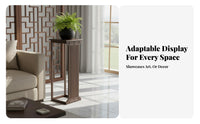 Multi-Tier Bamboo Display Rack New Chinese aesthetic Plant Stand Floor-Standing