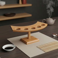 Hand Roll Effortless to Clean Hand Roll Holder Space-Saving Display Rack for Restaurant