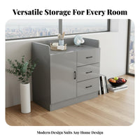 Dining Room Buffet Cabinet Large Capacity Dining Room Sideboard Simple Design Kitchen Storage Cupboard for Homeowners, Families, Entryway, Home Office