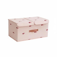 Lidded Compartment container Foldable Wardrobe Organizer Stackable for Closet, Bedroom