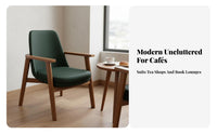 Upholstered Armchair Modern Design Commercial Seating Comfortable Paddinging Adaptable Design for Homeowners, Readers