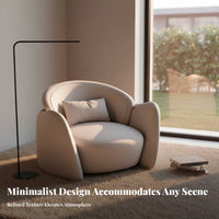 Sofa and Armchair Set Modern Design Commercial Furniture Minimalist Design Easy to Clean for Office Workers, Guests