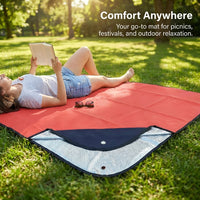 Emergency Blanket Foil, Thermal Blanket for Camping 150x210cm, Insulated Ground Mat for Outdoor Surv - Image 3