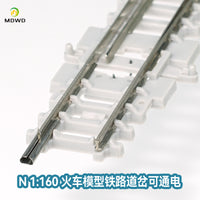 N比例 1:160 火车模型道岔 性能优秀的跑车道岔