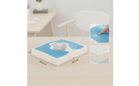 Gel Seat Cushion Pressure-Relief Seat Cushion with Cutout Ergonomic Contoured for Drivers