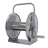 Stainless Steel Hose Reel Rust Resistant Garden Hose Storage Rack for Outdoor
