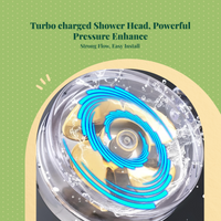 High Pressure Handheld Shower Head, Adjustable Modes