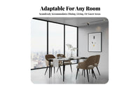 Modern Design Upholstered spinerest Chair Minimalist aesthetic Dining Seat long-lasting Construction Indoor Furniture Easy Assembly for Adults, Homeowners, Living Room, Kitchen, Home Office, Bedroom
