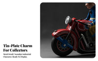 Clockwork Retro Motorcycle Ornament