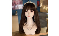 Hairpiece Display Head Braided Hair Look Female Mannequin Head Easy to Decorate Jewelry Display Bust for Salon Owners, Photo Photography