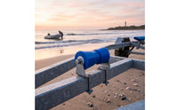 191 Mm Long Boat Haulage Roller Narrowed Center Bottom Haulage Wheel Widened Ends Molded Cylindrical Roller Through-Hole