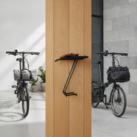 Stable Folding Bike Front Rack Bag-Compatible Front Rack with Support Arm Sturdy Solid for City Riders