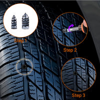 汽车电动车真空胎补胎胶钉快速修补轮胎工具套装Tire Repair Rubb