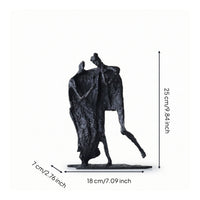 Human Figure Sculpture Decorative Statue Slim for Office Desk, Art Collectors