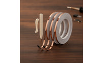 EMI Shielding Copper Foil Tape with Conductive Adhesive Flexible Copper Tape with Conductive Adhesive Grounding Solderable for Hobbyists