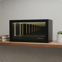 Model Scene Deep Tunnel Look 1:64 Scale Display Frame for Showcase Cabinet