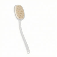 Soft Bristle Silicone Bath Brush Exfoliating Shower Brush with Long Handle Skin-Friendly Back Scrubber with Long Handle Quick-Drying