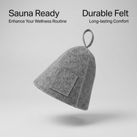 Women Men Steam Room Hat, Practical Cap, Water Absorbing Bathhouse Hat, Heat Ins #variant:['Grey']