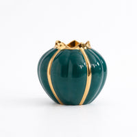 European Style Ceramic Pumpkin Vase, Large