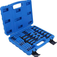 22-Piece Car Glow Plug Thread Repair Tool Set for Broken Electrode Removal