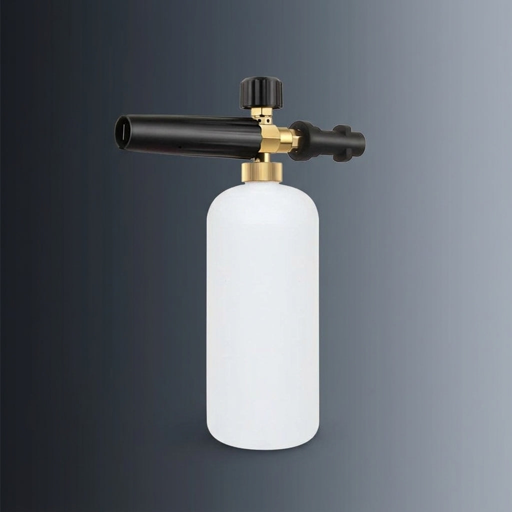 Car Wash Foam Sprayer for Efficient Washing and Care, Durable Alloy Foam Lance with Adjustable Soap, 23*13*10cm Bottle