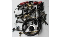 Front Axle Kit with Disc Brakes Upgrade Front Axle Assembly Kit Adjustable Hardware for Rough-Terrain Fabrication