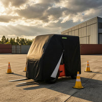 Forklift Canopy Cover Dustproof Forklift Cover 420D for Outdoor Storage