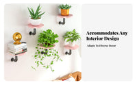 Round manufacturing-inspired Shelf Modern and aesthetic Round surface Display Space-Saving for Entryway