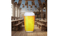Beer Mug Costume Sponge Material Beer Mug Cosplay Stitched Garment for Adults